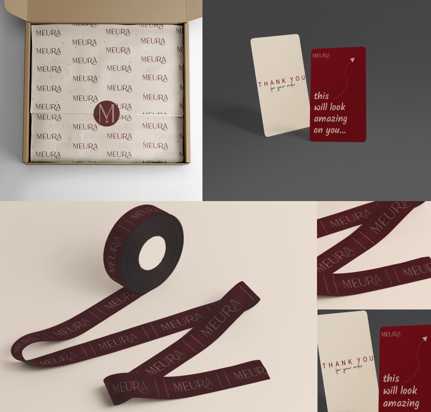 Modern fashion brand logo design portfolio sample