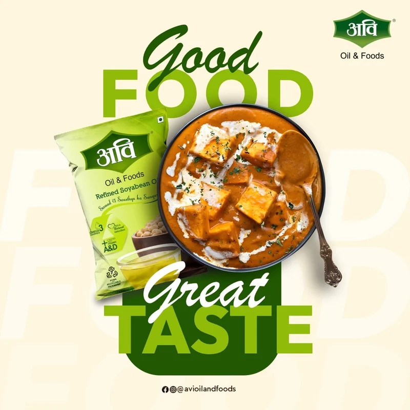 Instagram social media post design for food brand promotion
